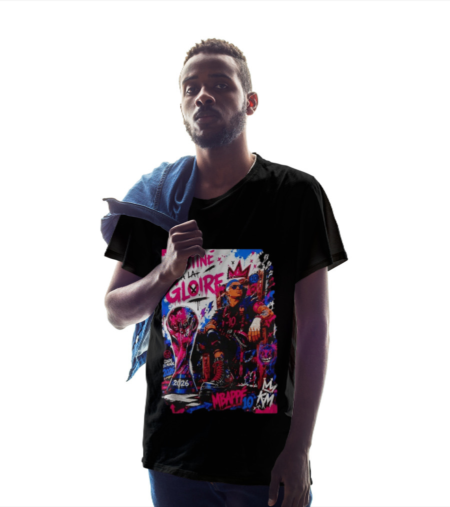 Destine A La Gloire Mbappe 10 Coupe Du Monde 2026 France National Team T-Shirt