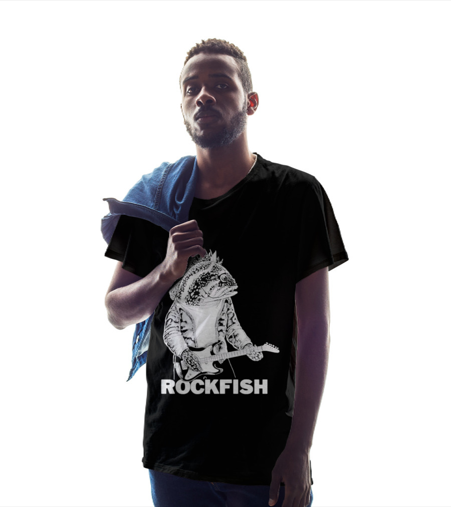 Rockfish Jacket Electric Guitar Performance T-Shirt