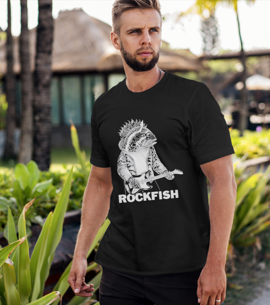Rockfish Jacket Electric Guitar Performance T-Shirt