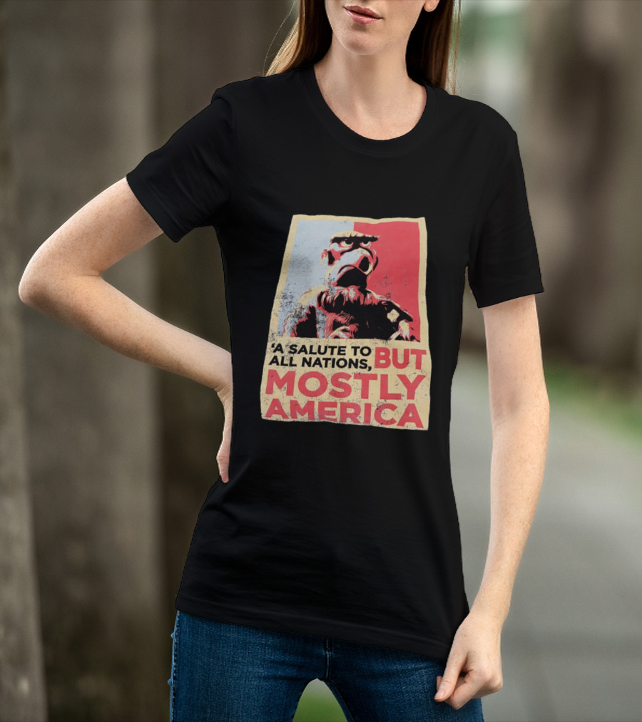 Sam The Eagle A Salute To All Nations But Mostly America Muppets T-Shirt