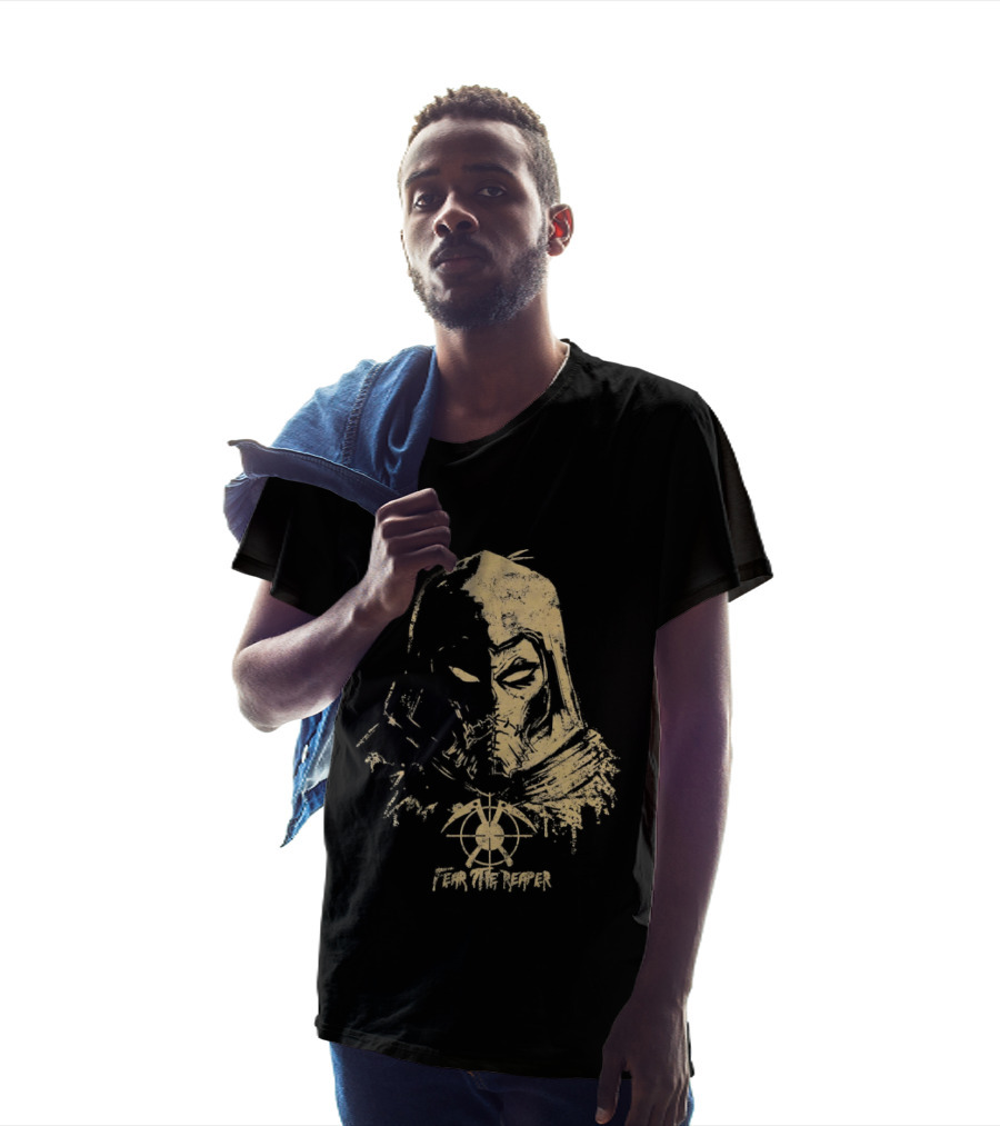 Scarecrow Batman Arkham Series Fear The Reaper Distressed T-Shirt