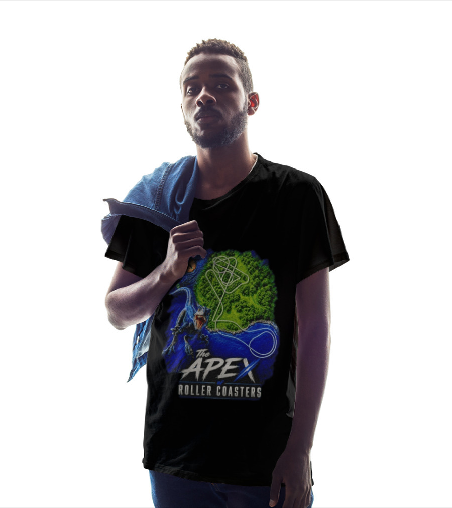 The Apex Of Roller S Raptor Dinosaur Adventure T-Shirt
