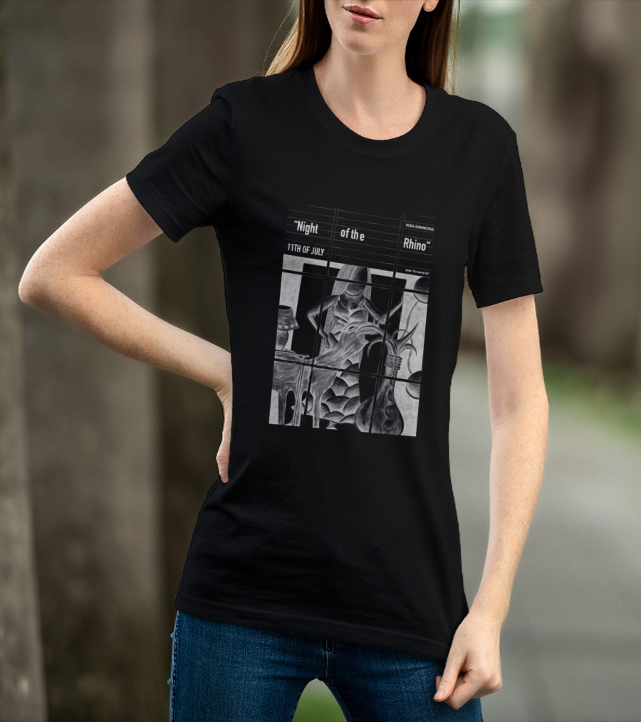 Night Of The Rhino 11th Of July Vera Downstage Groningen Netherlands Fynn Van Der Ziel T-Shirt