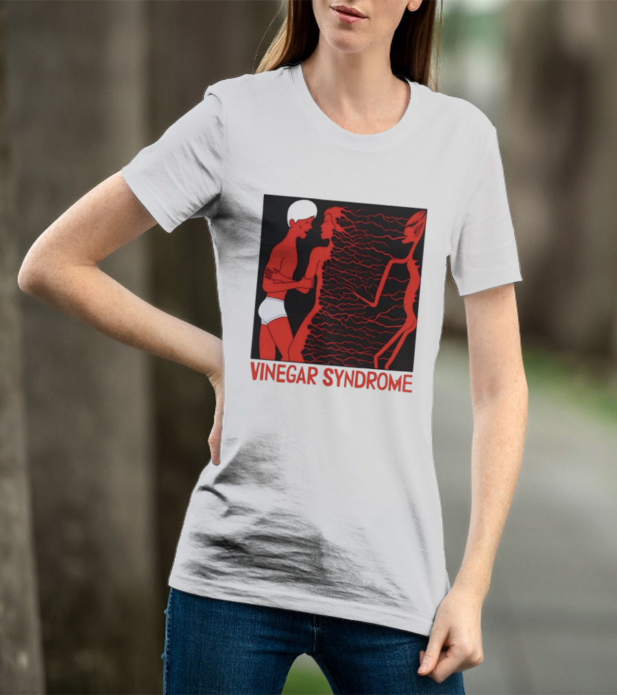 Vinegar Syndrome Cult Film Horror Home Video Vintage Aesthetic T-Shirt