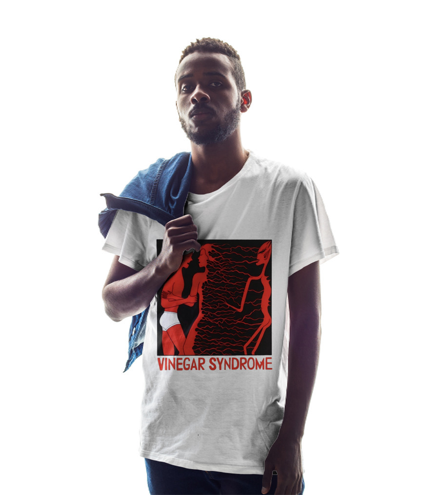 Vinegar Syndrome Cult Film Horror Home Video Vintage Aesthetic T-Shirt