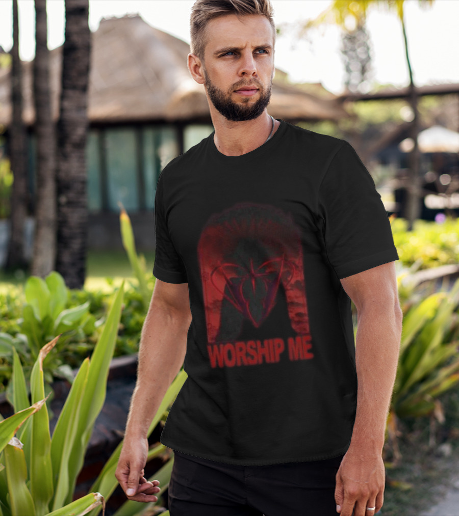 Magnolia Park Worship Me Red Heart T-Shirt