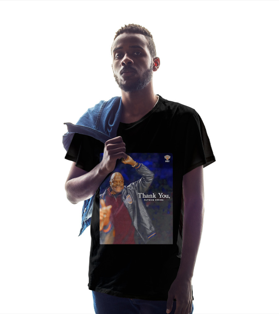 Thank You Patrick Ewing New York Knicks NBA Legends T-Shirt