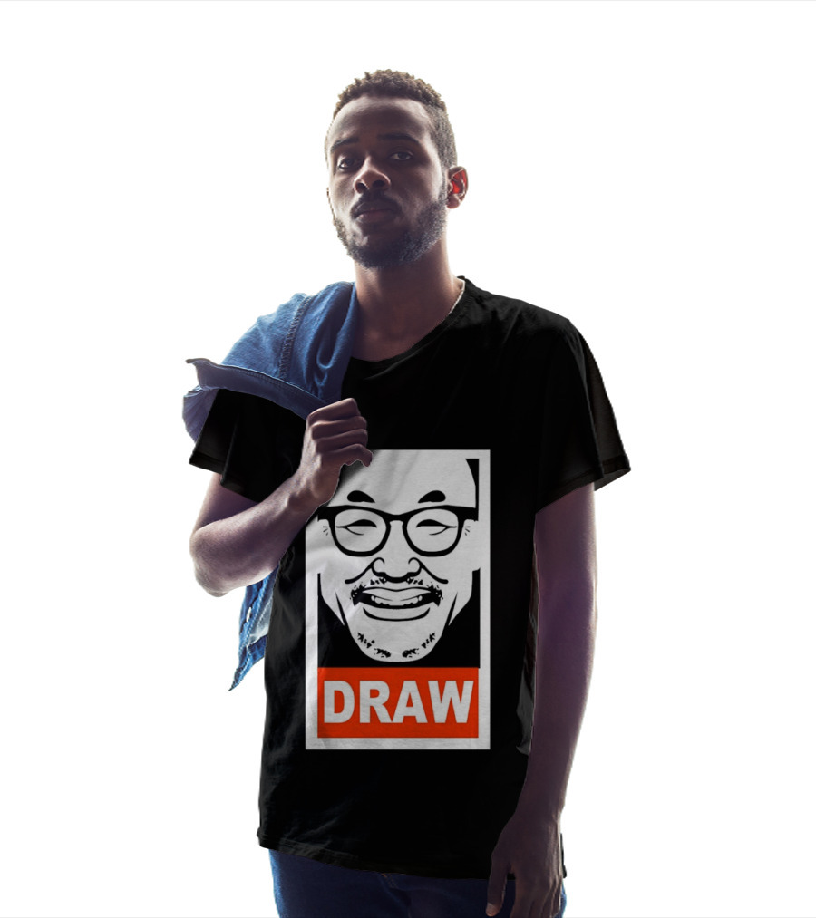 Draw Bob Ross The Joy Of Painting T-Shirt