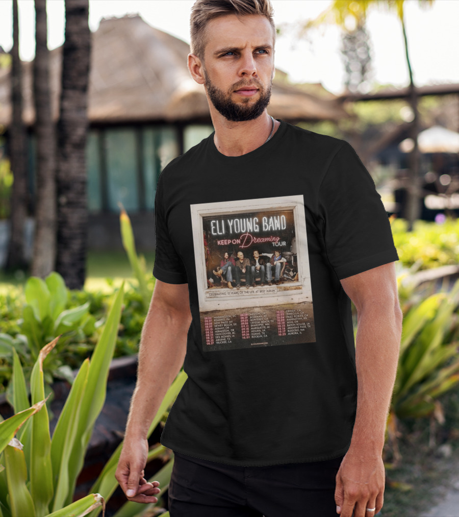 Eli Young Band Keep On Dreaming Tour USA 2026 T-Shirt