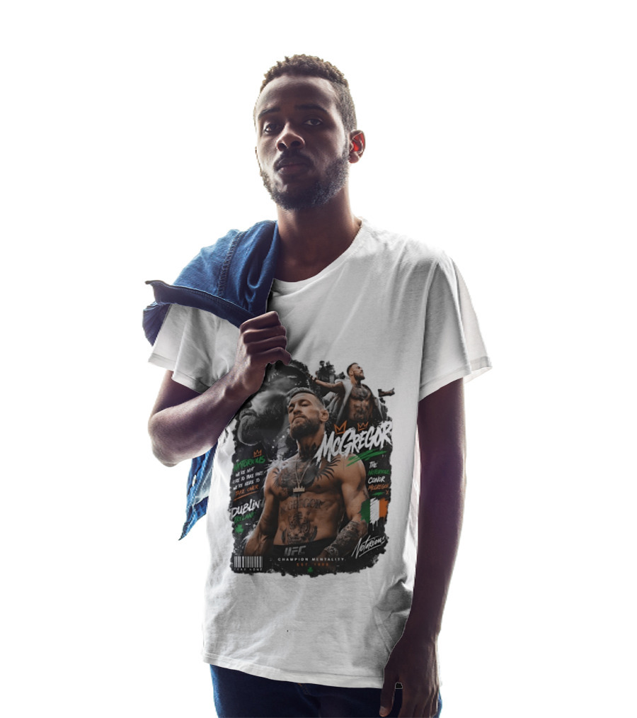 Conor McGregor Notorious We're Not Here To Take Part Take Over Dublin Ireland UFC Champion Mentality T-Shirt