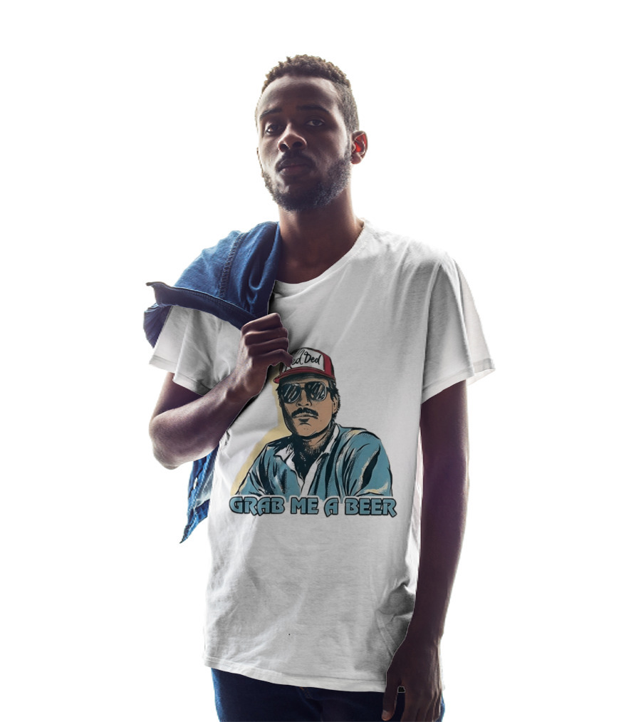 Grab Me A Beer Cool Rad Dad T-Shirt