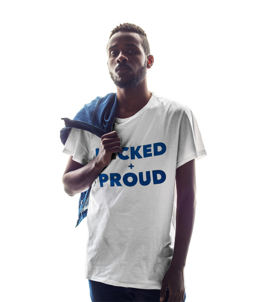 Locked And Proud Inspirational Padlock T-Shirt