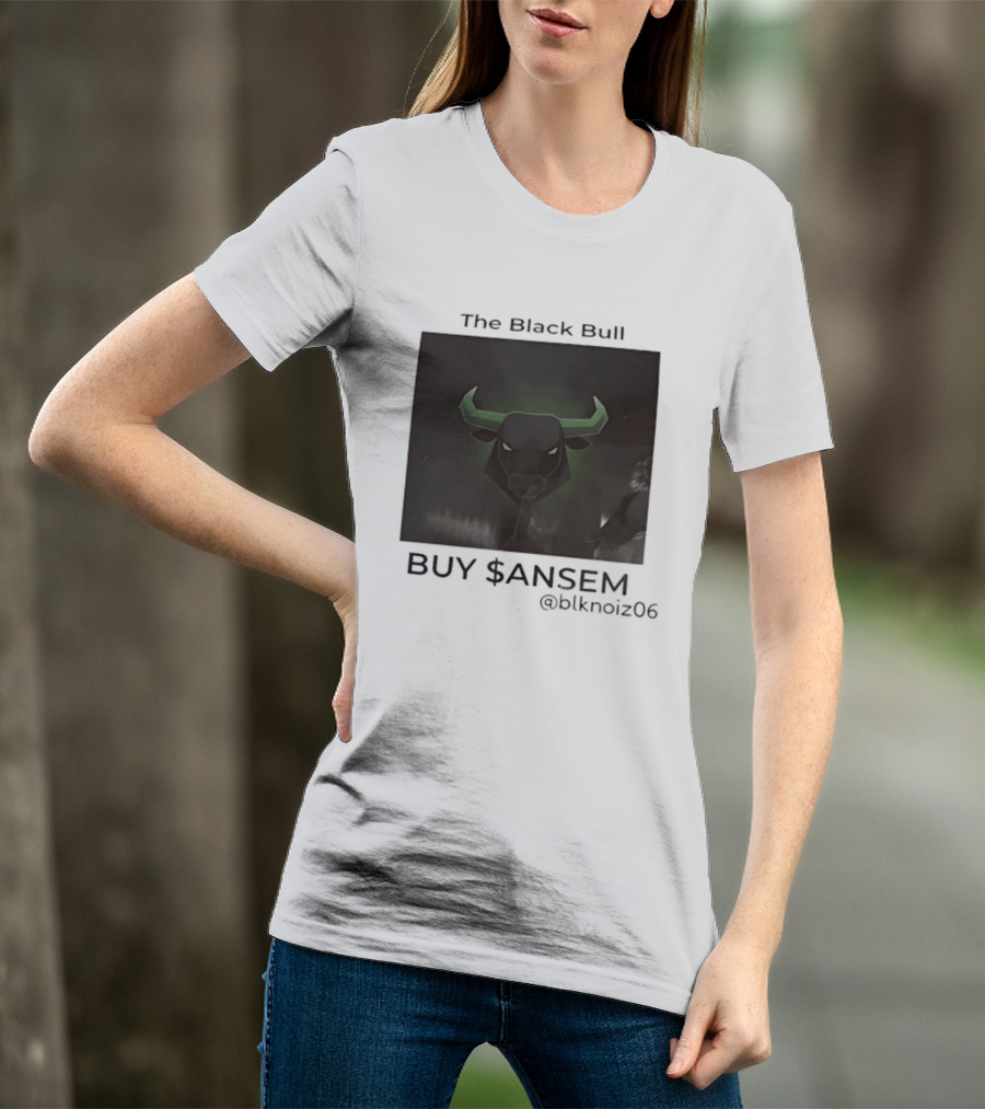 The Black Bull Buy $ANSEM Blknoiz06 Crypto T-Shirt