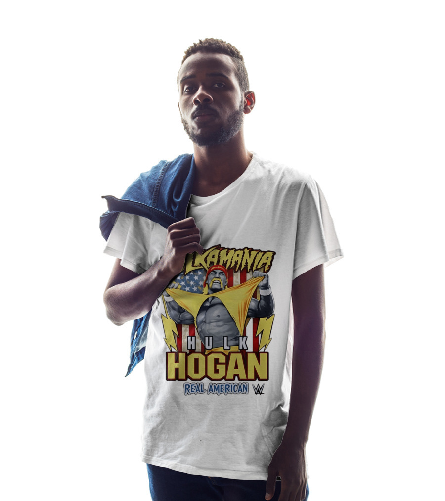 Hulkamania Hulk Hogan Real American WWE Legend T-Shirt