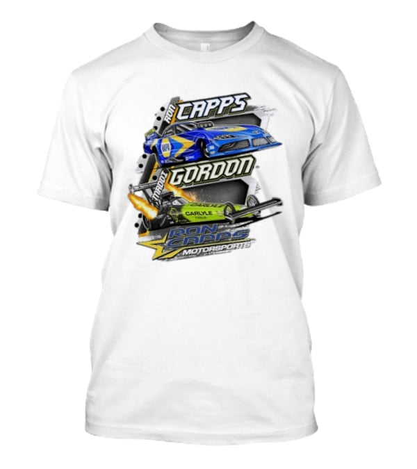 Ron Capps Motorsports Carlyle Tools Drag Racing Gordon Maddi T-Shirt
