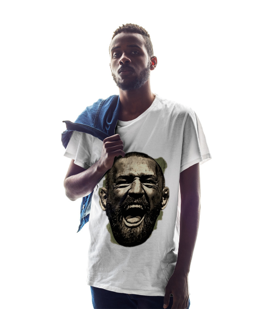 UFC The Notorious Conor McGregor Takeover Swag Head 2 Sided T-Shirt