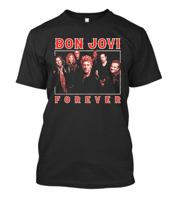 Bon Jovi Forever Tour 2026 Band Photo T-Shirt