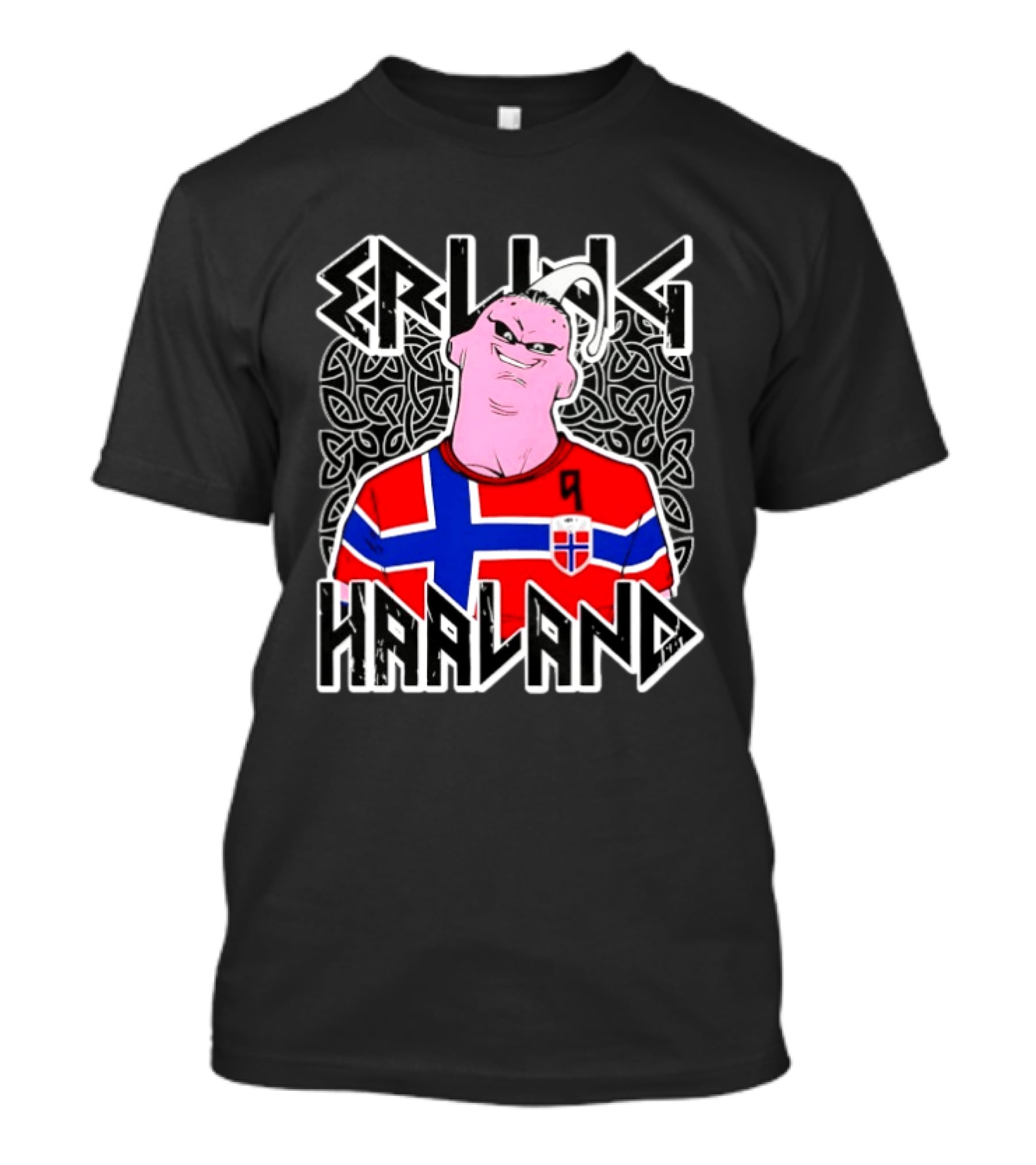 Erling Haaland Majin Buu Norway National Team T-Shirt