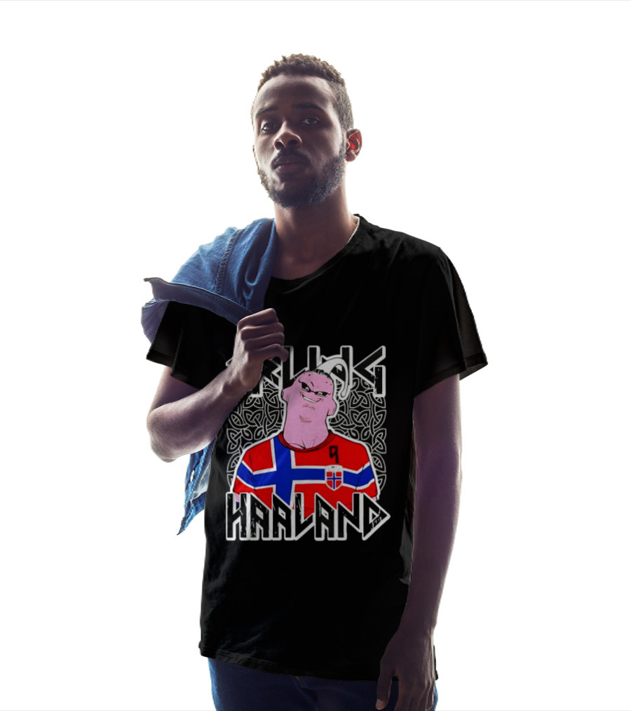 Erling Haaland Majin Buu Norway National Team T-Shirt