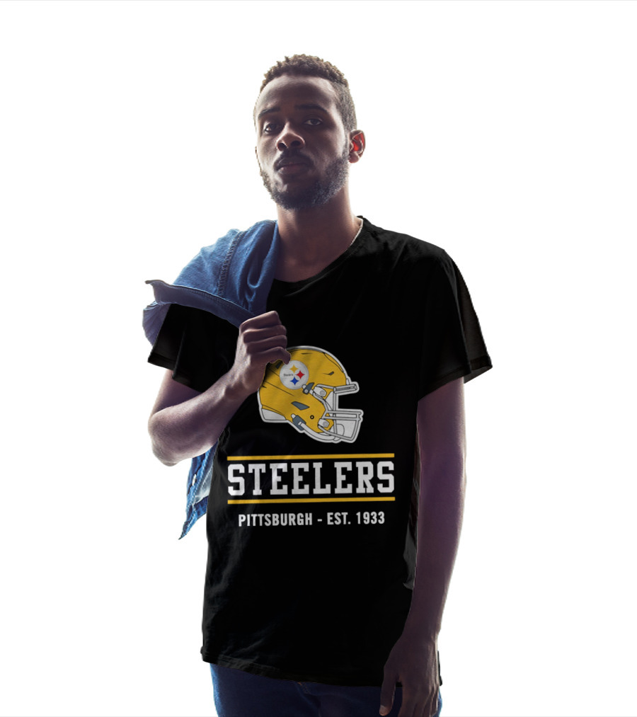 Pittsburgh Steelers Helmet Est 1933 T-Shirt