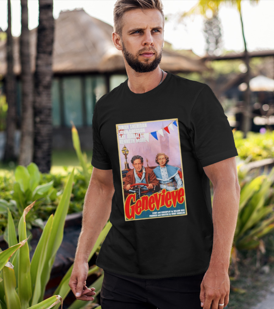 Dinah Sheridan John Gregson Kay Kendall Kenneth More Genevieve Movie T-Shirt