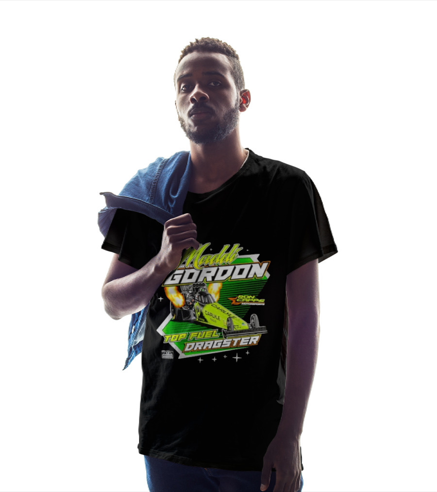 Maddi Gordon Ron Capps Motorsports Carlyle Tools Top Fuel Dragster T-Shirt