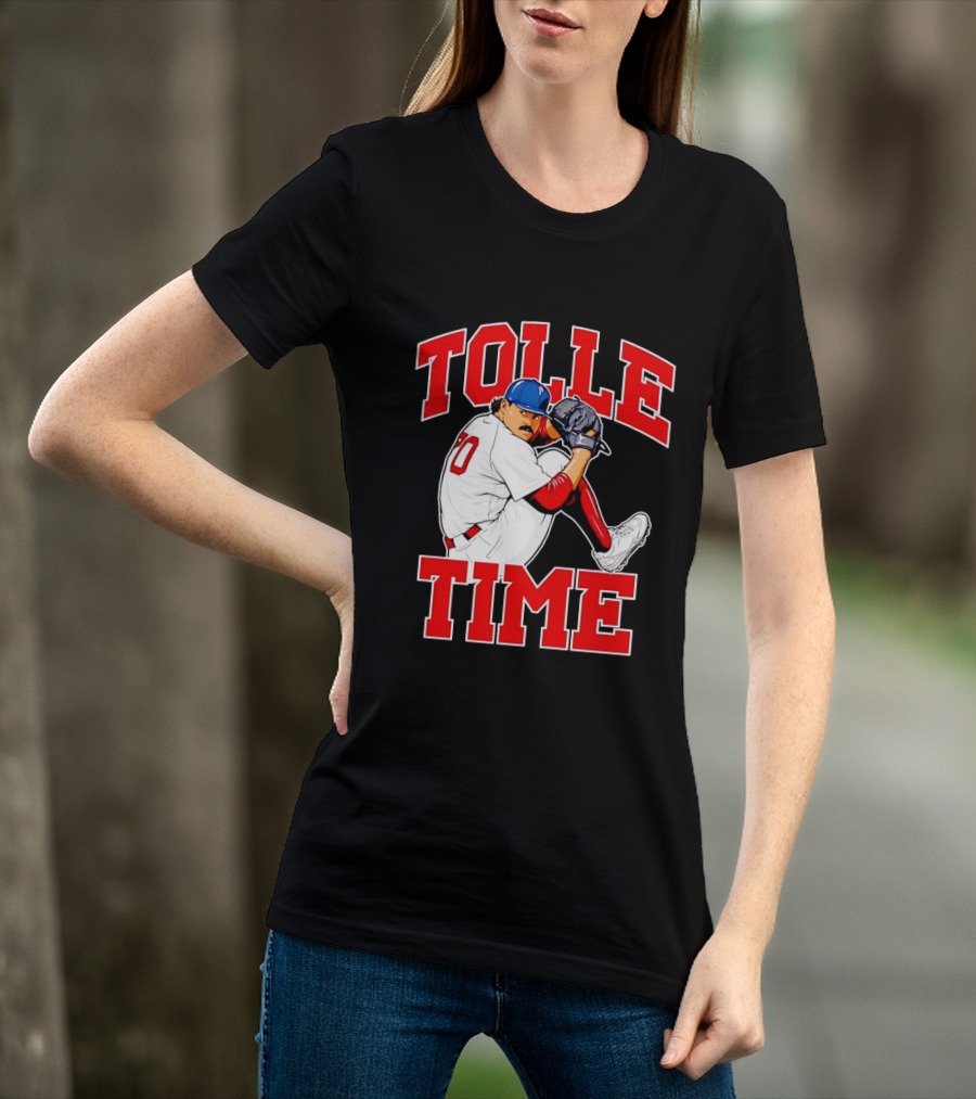 Tolle Time Payton Tolle Boston Red Sox Pitching Baseball T-Shirt