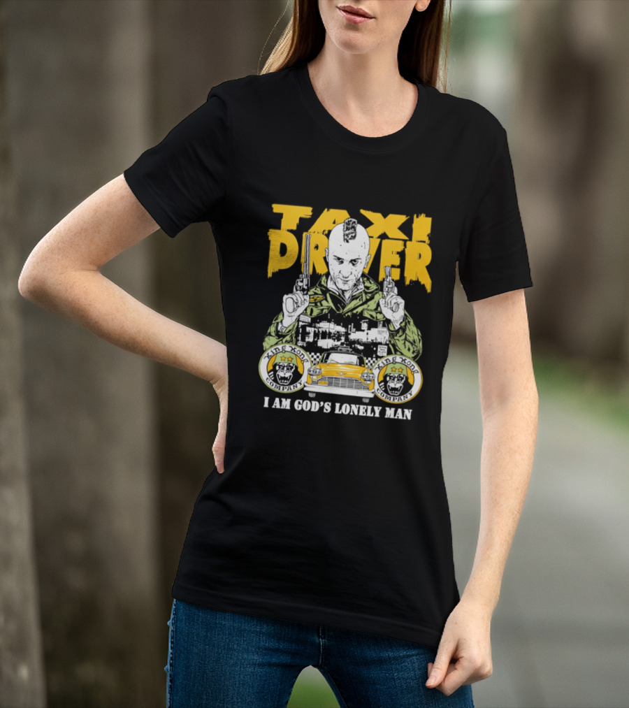 Taxi Driver I Am God's Lonely Man King Kong Company Vintage Styling T-Shirt