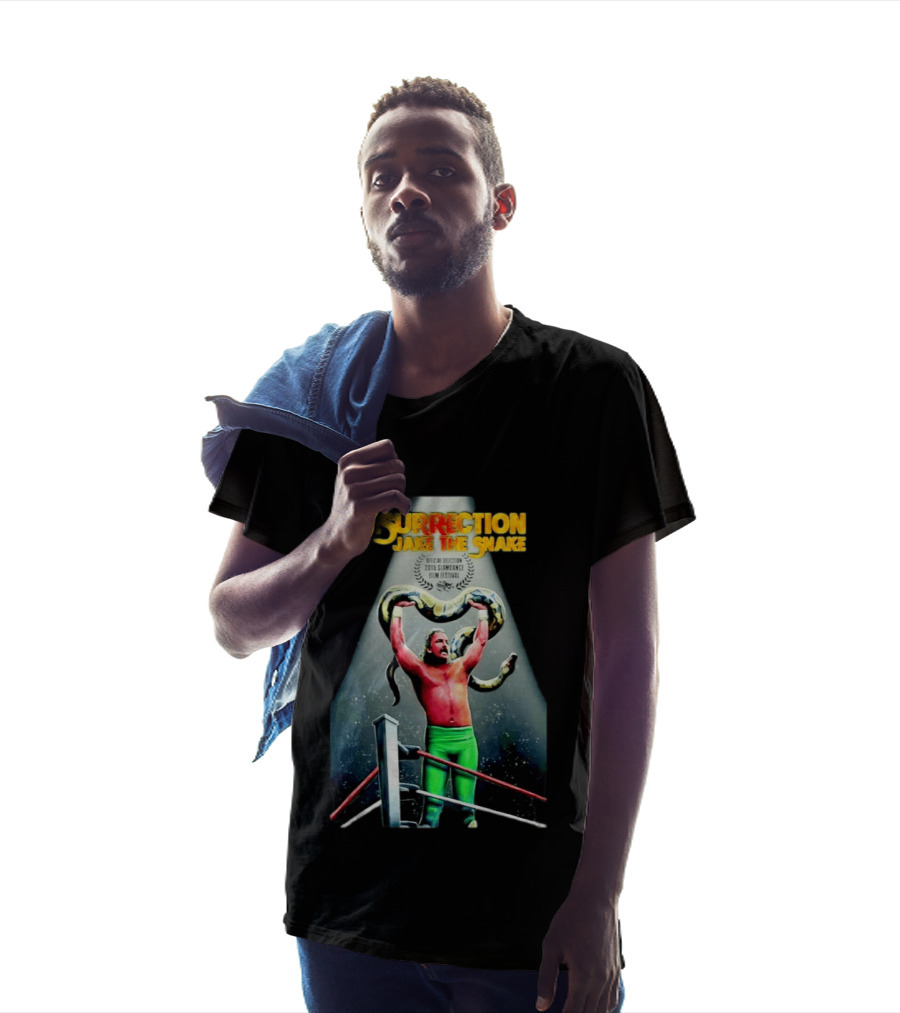 The Resurrection Of Jake The Snake Wrestling Documentary Official Selection 2015 Sundance Film Festival T-Shirt