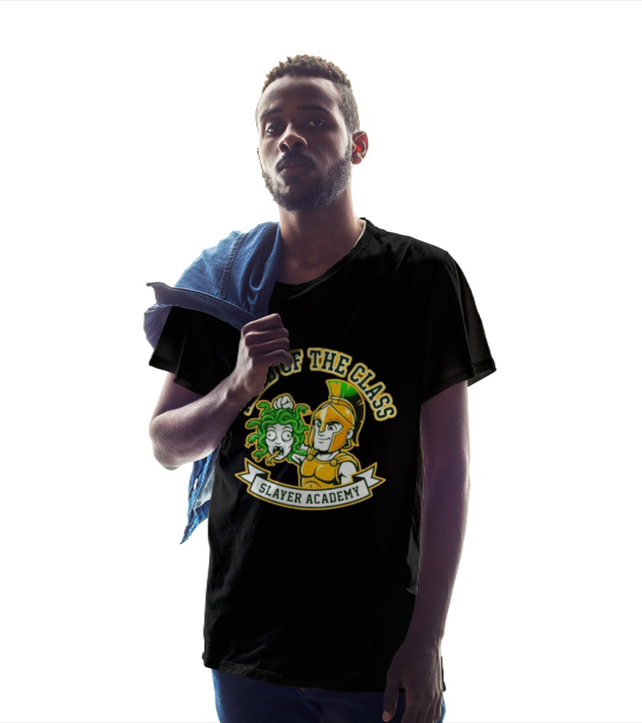 Head Of The Class Slayer Academy Spartan Medusa T-Shirt
