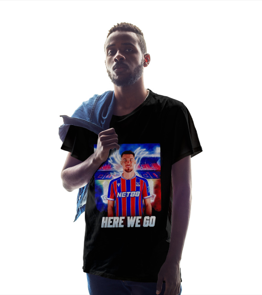 Oscar Mingueza NET88 Crystal Palace Here We Go T-Shirt