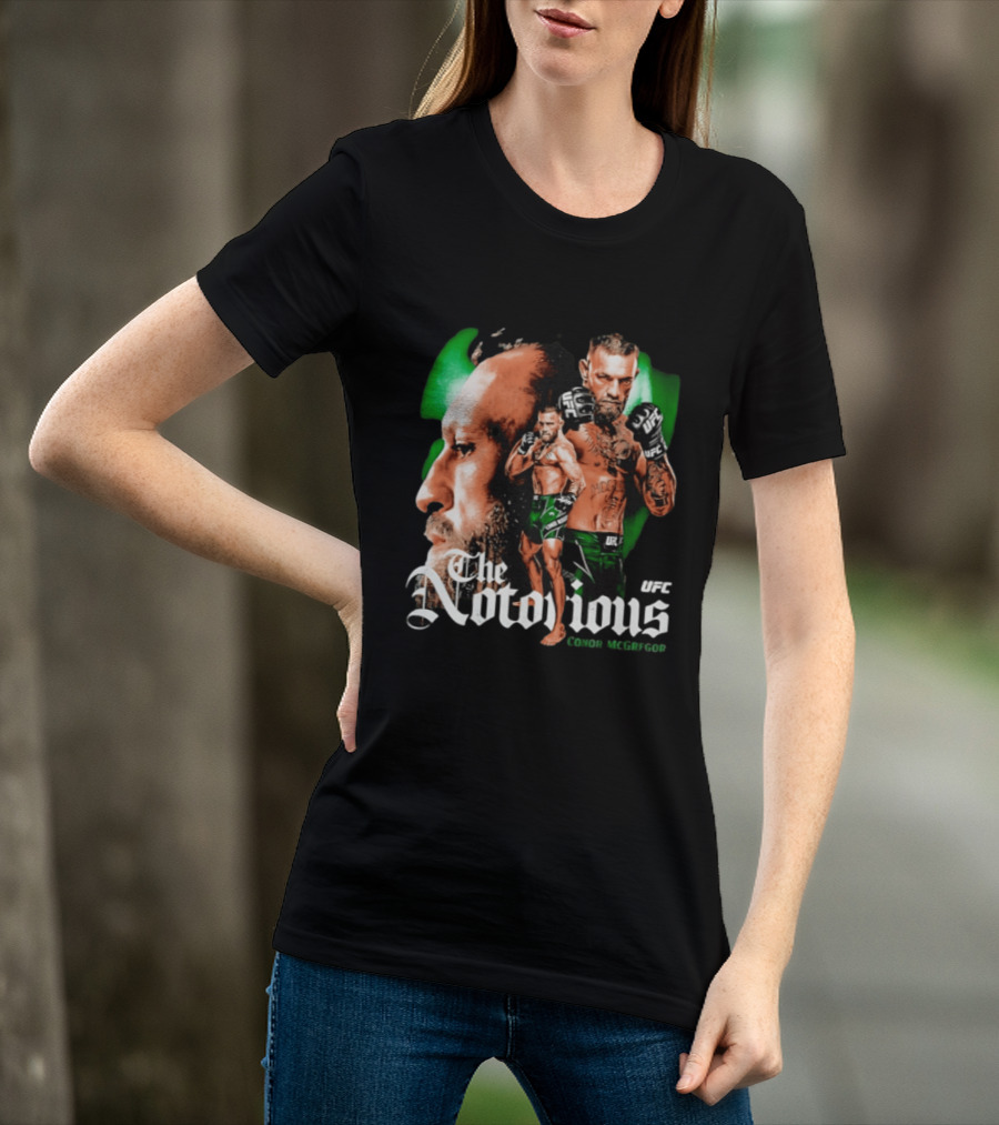 The Notorious Conor McGregor UFC Aura 329 Combat Strength T-Shirt