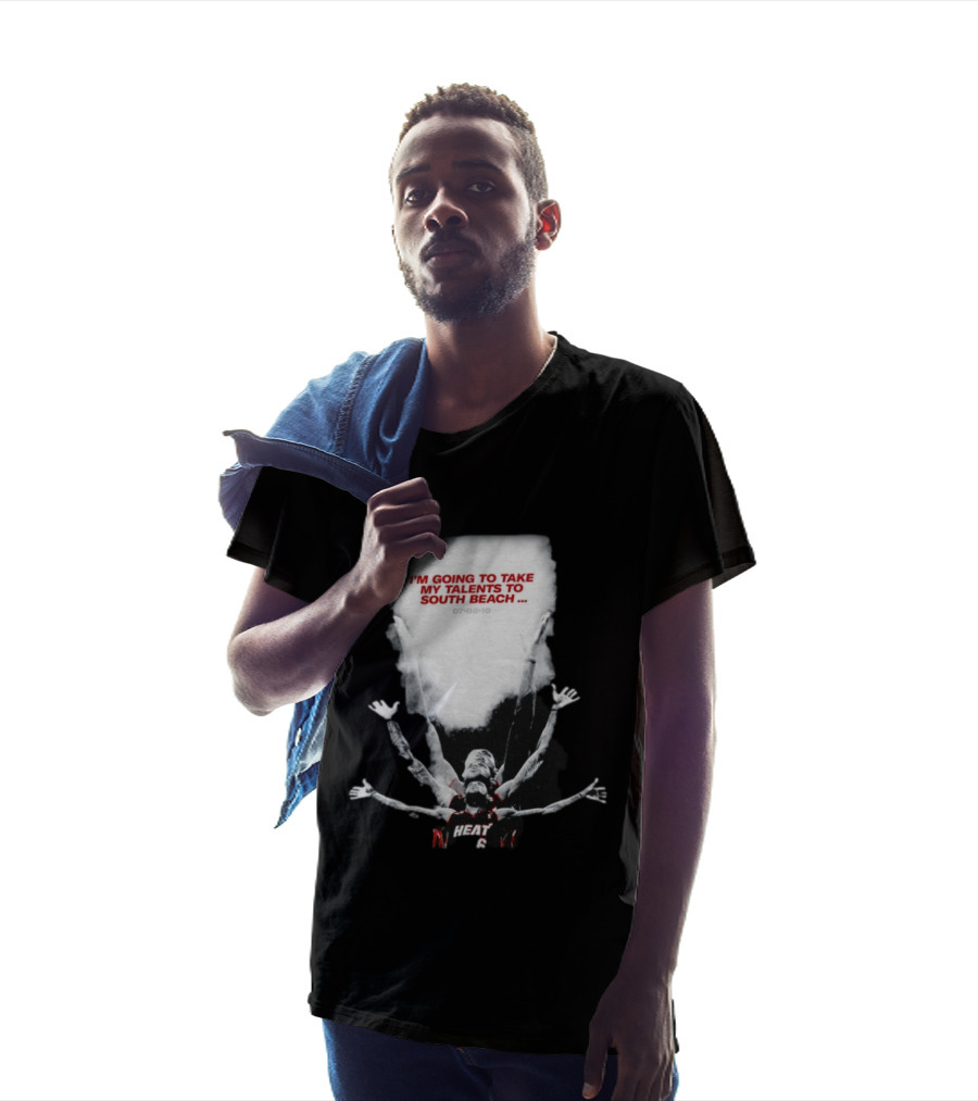 I'm Going To Take My Talents To South Beach Miami Heat 07 08 10 T-Shirt