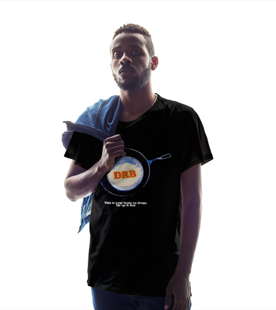 This Is Your Brain On Drugs DRB Drugs R Bad Skillet T-Shirt