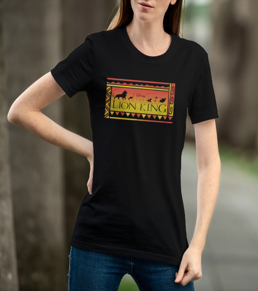 Disney The Lion King Silhouette Scene T-Shirt