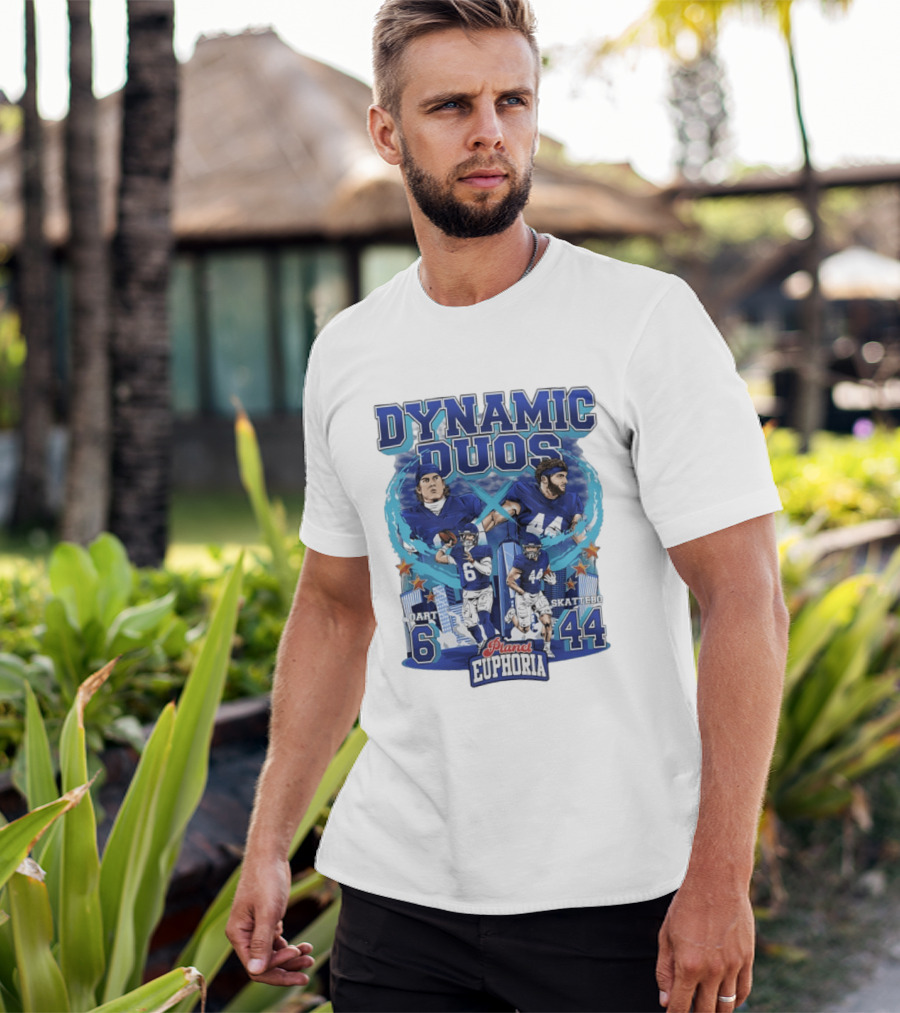 Dynamic Duos Dart 6 Skattebo 44 Planet Euphoria Skyline T-Shirt
