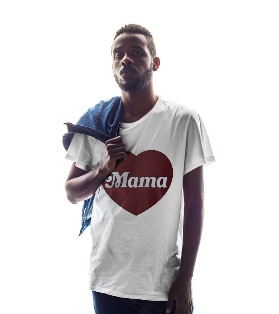 Mama Heart Mother Love Mom T-Shirt