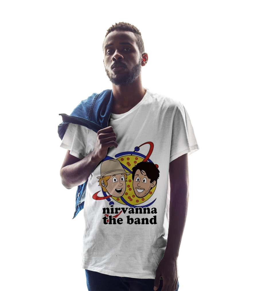 Nirvanna The Band Characters With Planetary T-Shirt