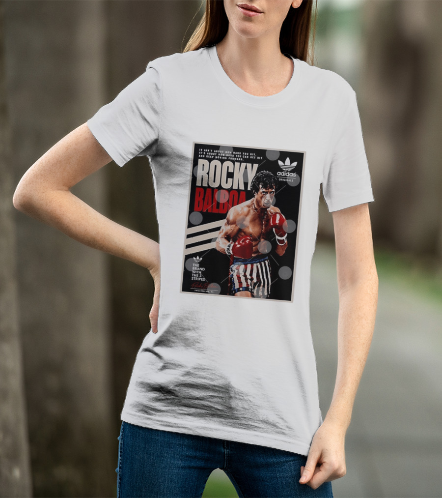 Rocky Balboa Adidas Originals Philadelphia Boxing Legend T-Shirt