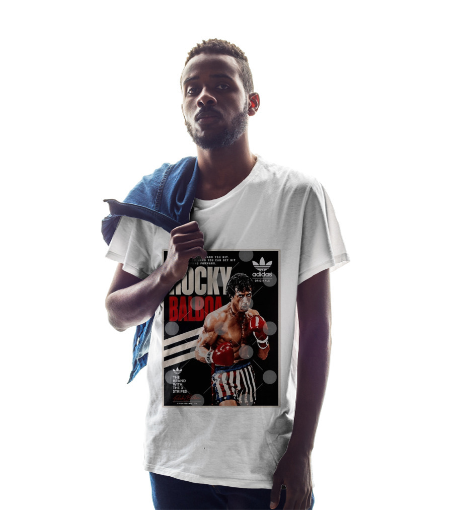 Rocky Balboa Adidas Originals Philadelphia Boxing Legend T-Shirt