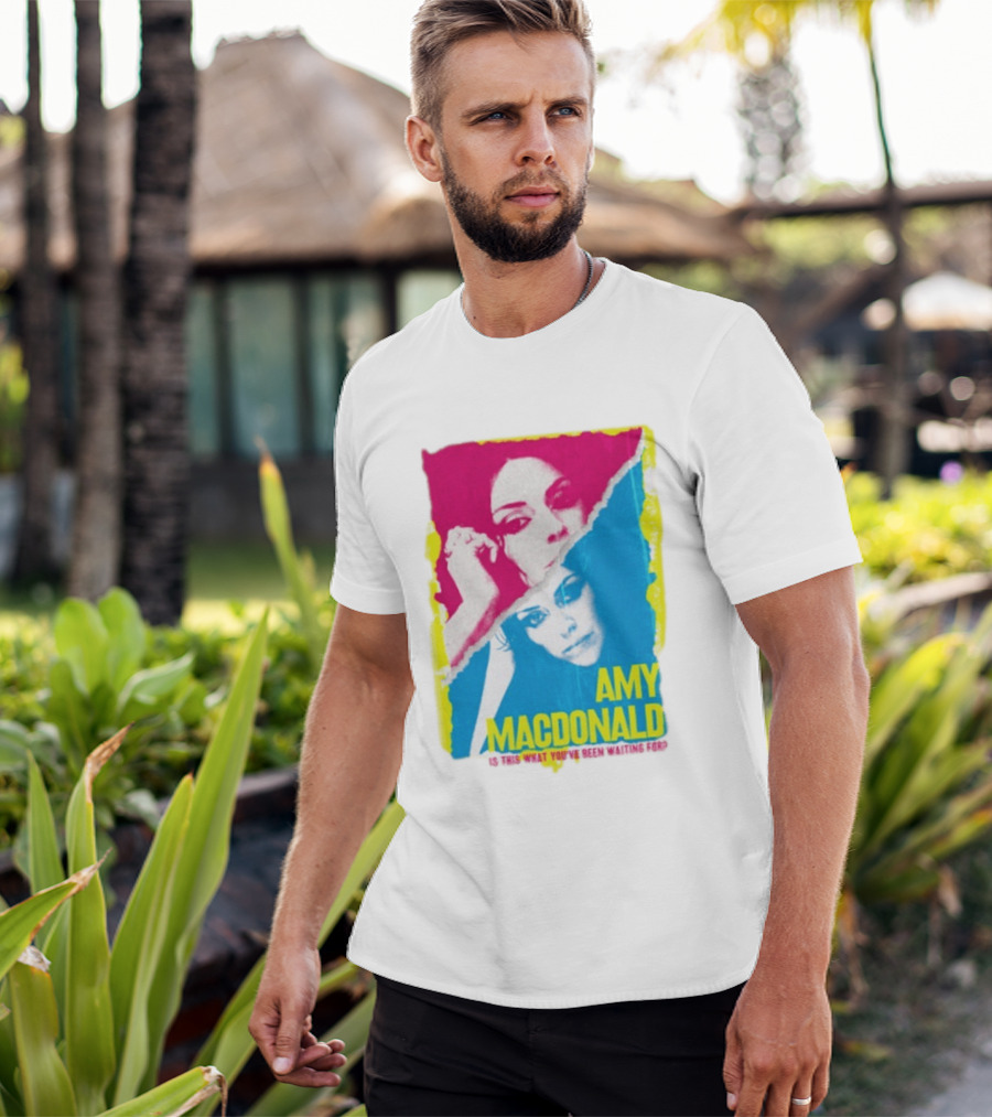 Amy Macdonald Is This What You've Been Waiting For Vintage Style Image T-Shirt