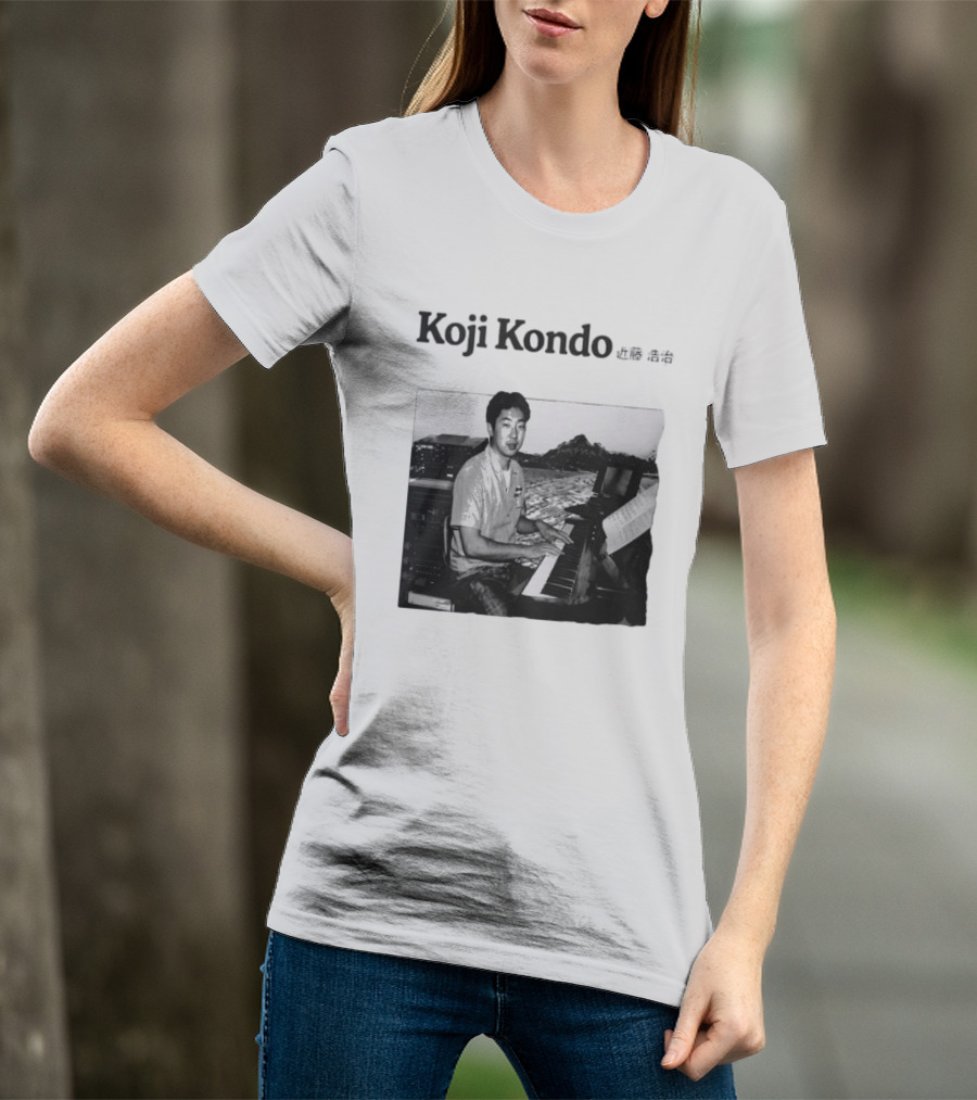 Koji Kondo I Can Hear Music Piano Masters T-Shirt