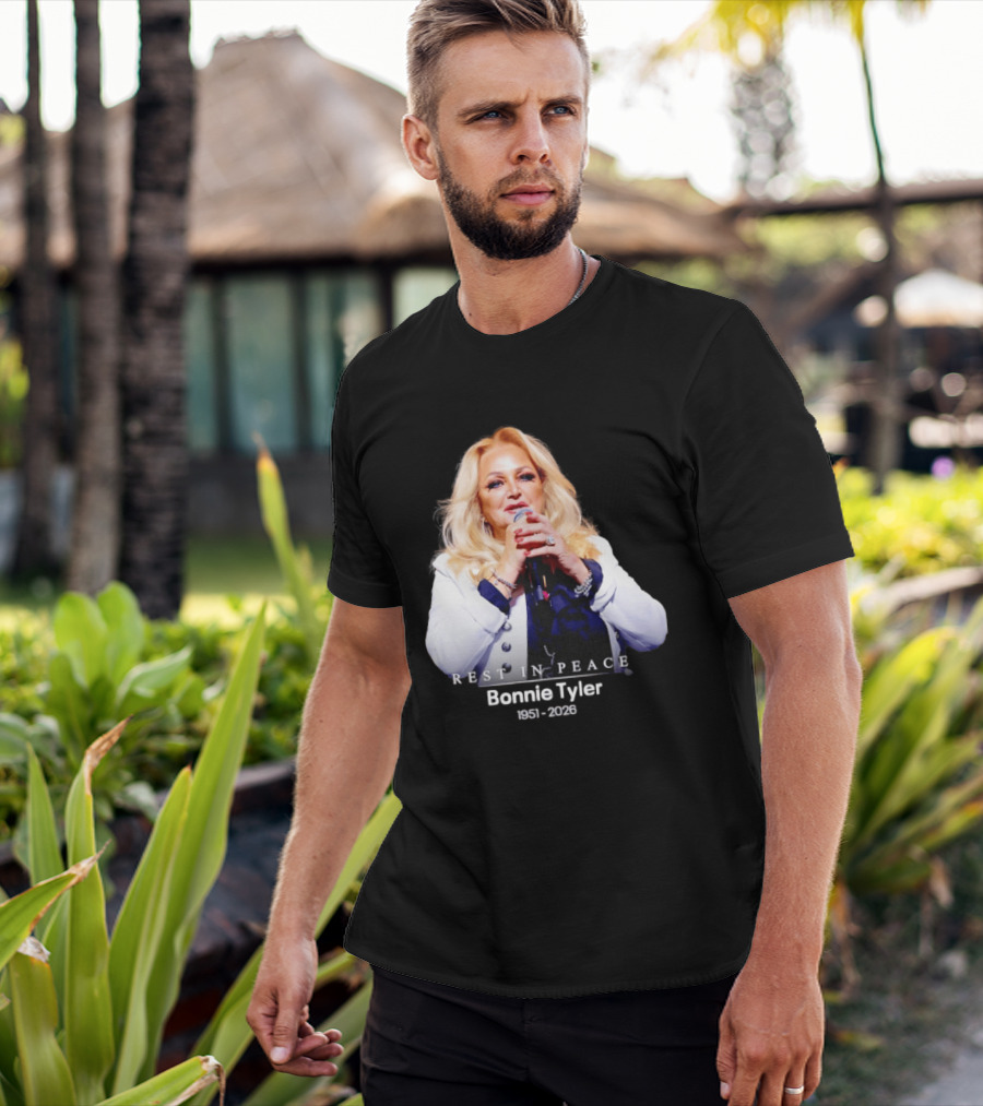 Rest In Peace Bonnie Tyler 1951 2026 T-Shirt