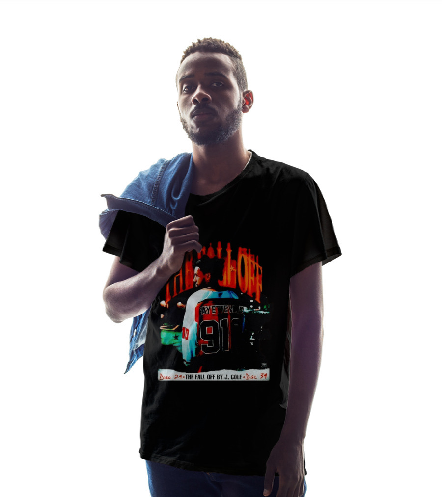 J Cole The Fall Off Fayetteville 910 Disc 29 Disc 34 T-Shirt