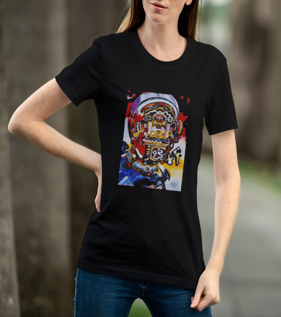 Jack Kirby Galactic Sci Fi Robot T-Shirt