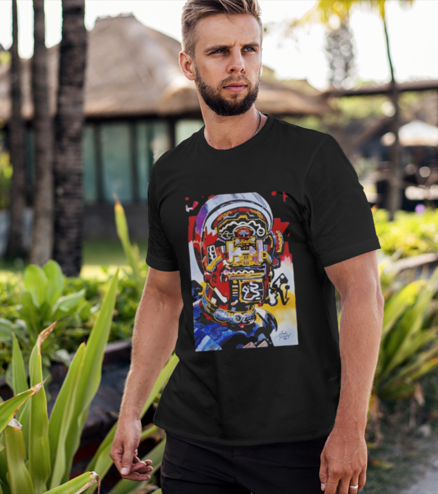 Jack Kirby Galactic Sci Fi Robot T-Shirt
