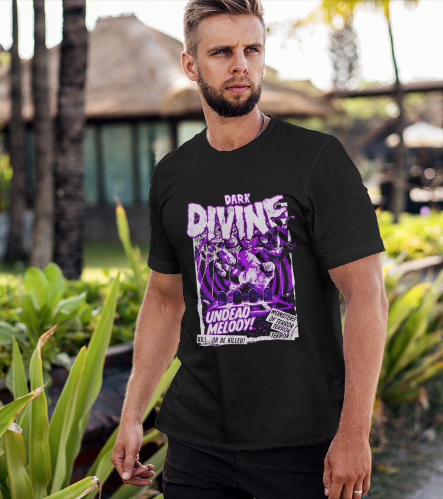 Dark Divine Undead Melody Monsters Of Terror Horror T-Shirt
