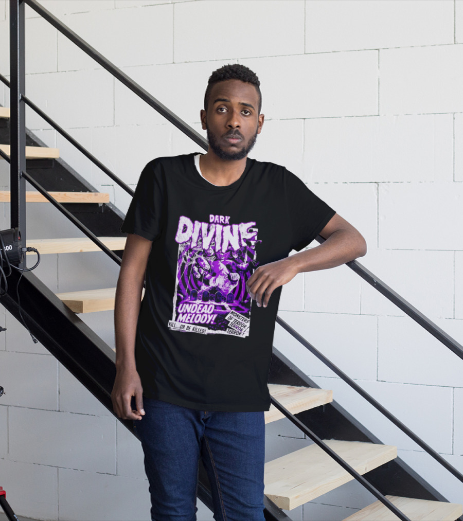 Dark Divine Undead Melody Monsters Of Terror Horror T-Shirt