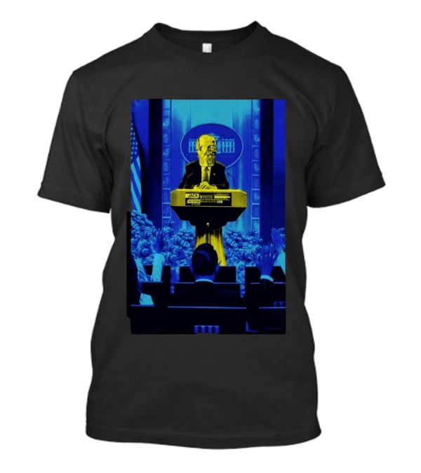 Jack White The Anthem Washington DC July 10 2026 Skeleton At Podium White House T-Shirt
