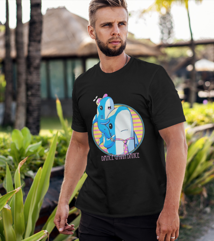 Dance Gavin Dance Shark Dad Cute Cartoon Marine Life Duo T-Shirt
